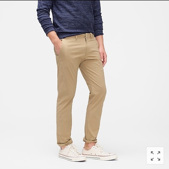J. Crew 484 Slim-Fit Tech Pants - Picture 2 of 7
